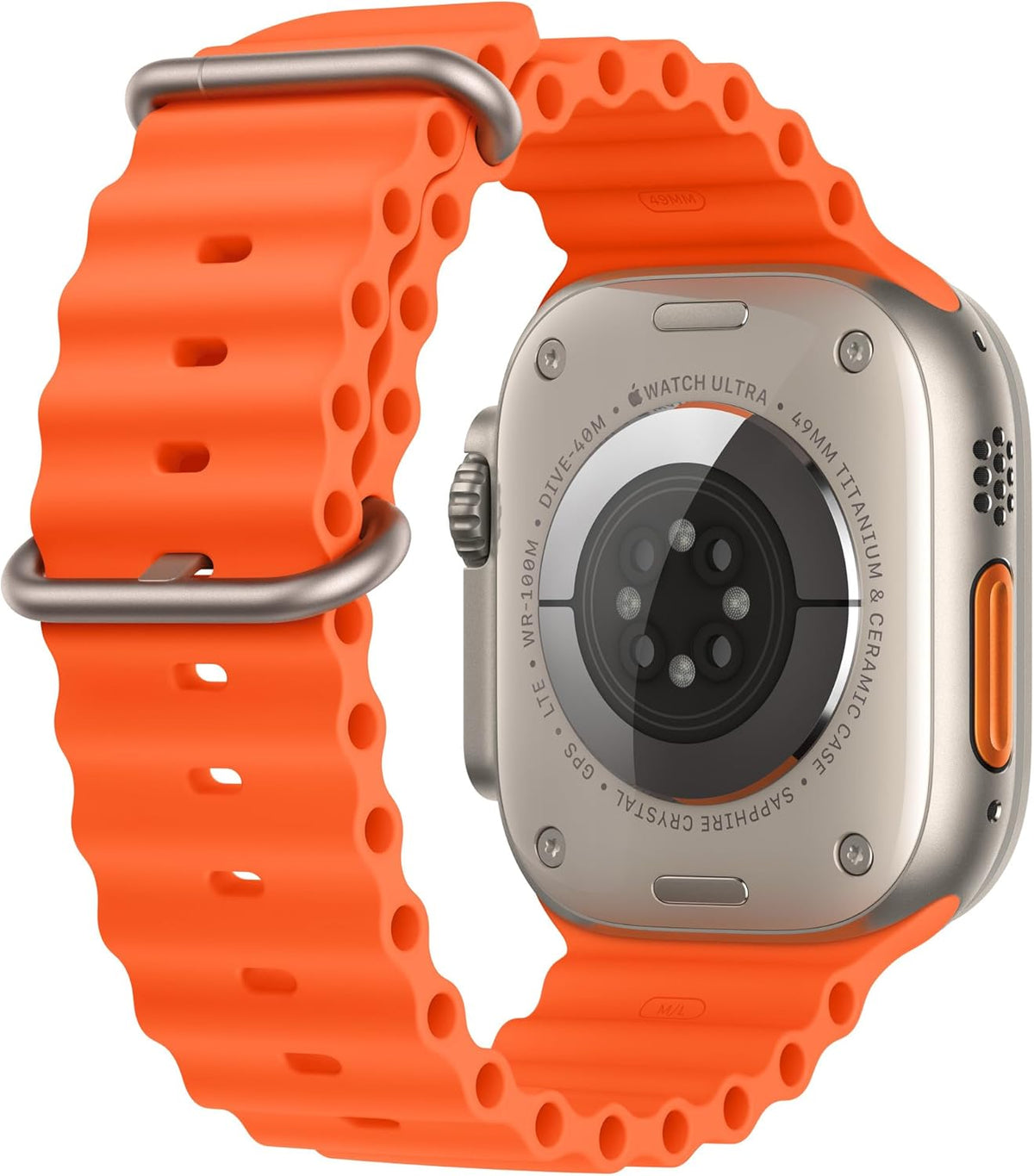 Smartwatch Ultra Pro con 2 correas ( negro + naranja  ) - additional image 10