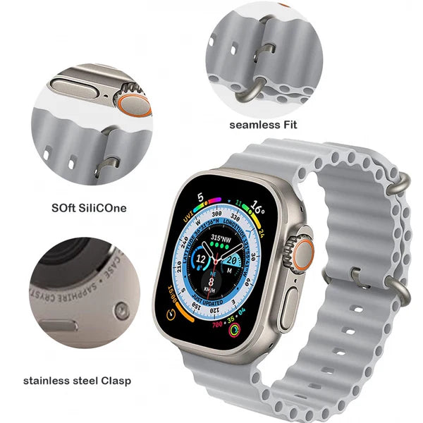 Smartwatch Ultra Pro con 2 correas ( negro + gris ) - additional image 11
